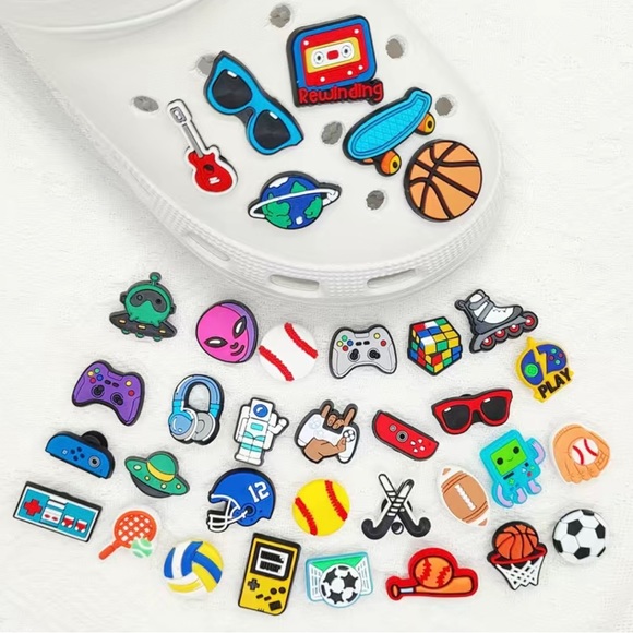 Sports Croc Charms - Picture 2 of 2